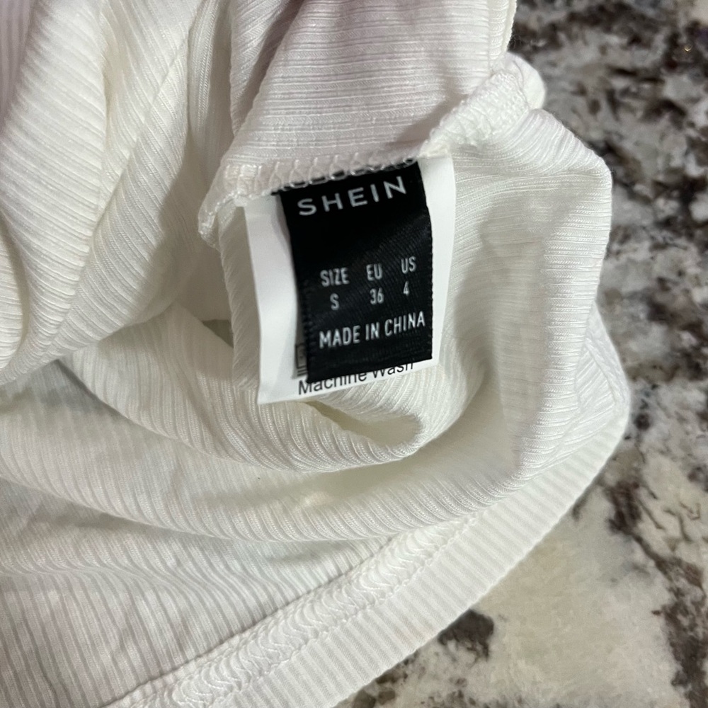 2 piece set of white Camisoles by “Better Together “ and “SHEIN”. - Picture 6 of 6